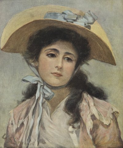 Phyllis (farvelitografi) af Edith Scannell