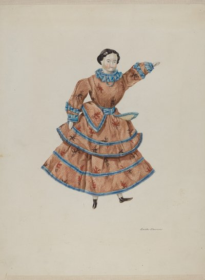 Dukke - "Abbie" af Edith Towner
