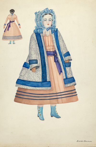 Dukke: "Rose Bates" af Edith Towner