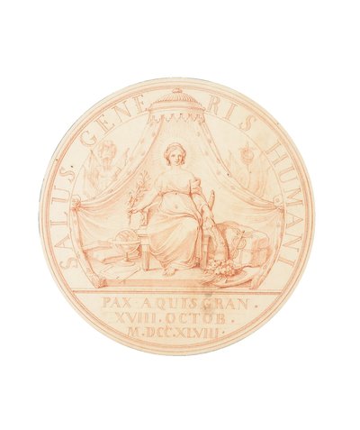 Freden i Aix-la-Chapelle, 1748 af Edmé Bouchardon