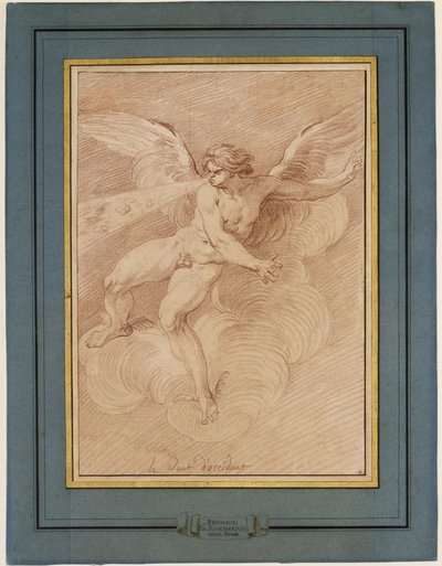 Der Westwind af Edmé Bouchardon