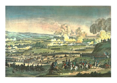 Slaget ved Jena, 14. oktober 1806, c1850 af Edme Bovinet