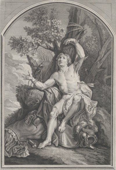 St. Sebastian,.n.d. af Edme Jeaurat