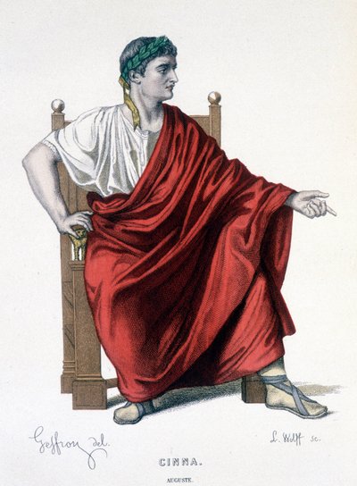 Augustus karakter i tragedien Cinna (ou la clemence d