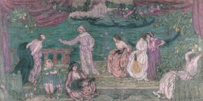 Festival i Venedig af Edmond Aman Jean