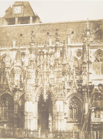 Portal til katedralen i Louviers, 1852-54. af Edmond Bacot