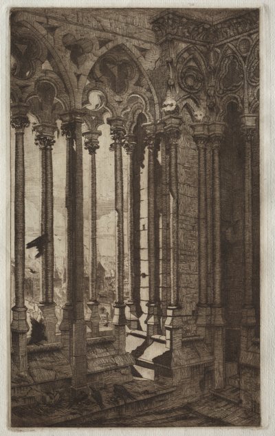 Notre Dame-galleriet af Edmond Gosselin