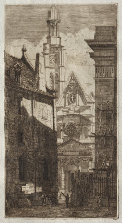 Saint-Etienne-du-Mont af Edmond Gosselin