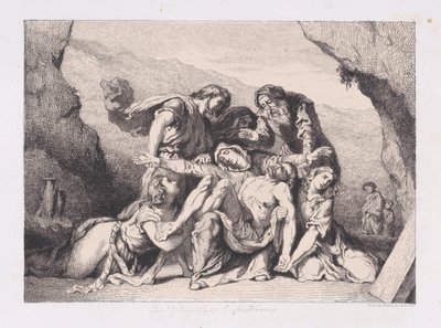 Pietà, 1852., 1852. af Edmond Hédouin