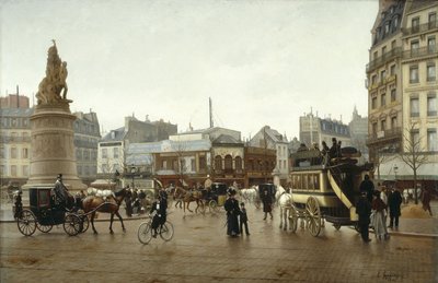 Place Clichy af Edmond Jean