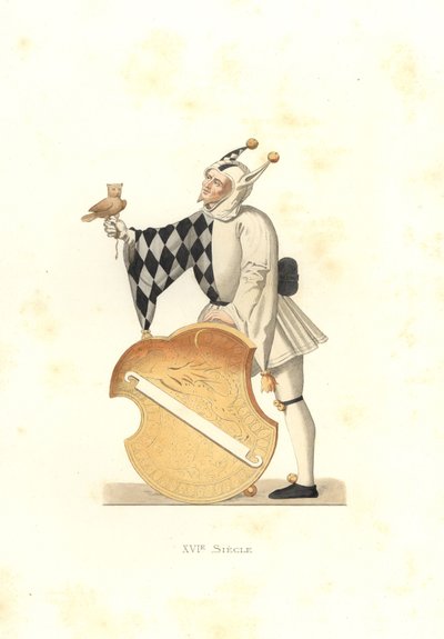 Bartklime Linck, schweizisk klovn af Edmond Lechevallier Chevignard
