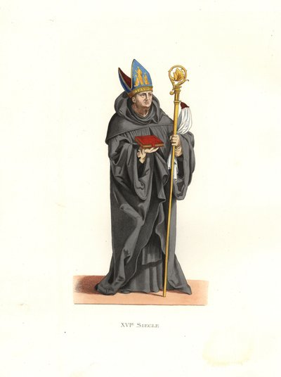 Benediktinerabbed af Edmond Lechevallier Chevignard