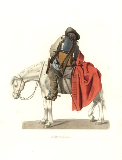 fransk kavaleri af Edmond Lechevallier Chevignard