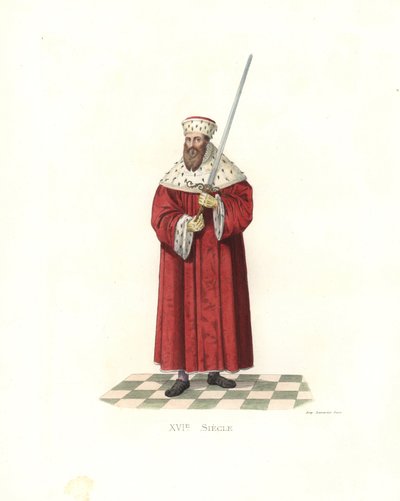 Maurice den Tapre, Kurfyrste af Sachsen (1521-1553) af Edmond Lechevallier Chevignard