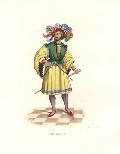 Patrician af Nürnberg af Edmond Lechevallier Chevignard