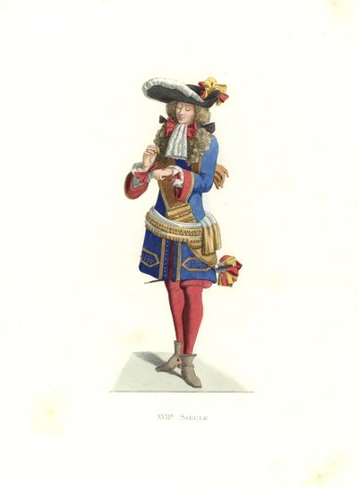 Kongelig officer, Frankrig af Edmond Lechevallier Chevignard