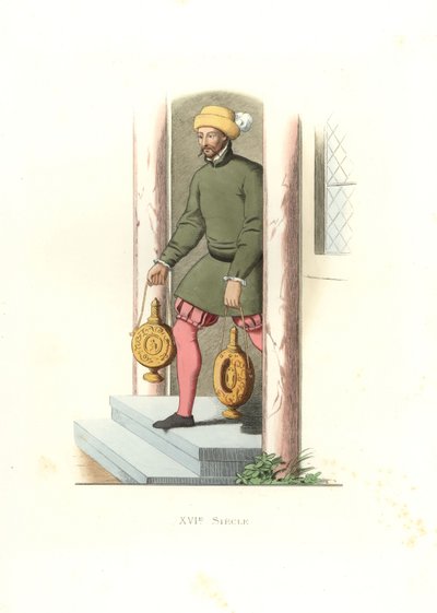Valet, England af Edmond Lechevallier Chevignard
