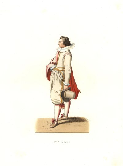Ung adelsmand fra de lave lande af Edmond Lechevallier Chevignard