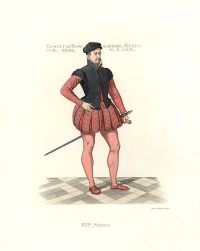 Ernest Baumgartner af Edmond Lechevallier Chevignard