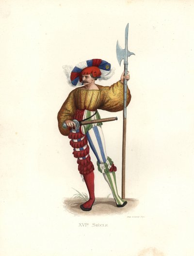 Halberdier af Edmond Lechevallier Chevignard