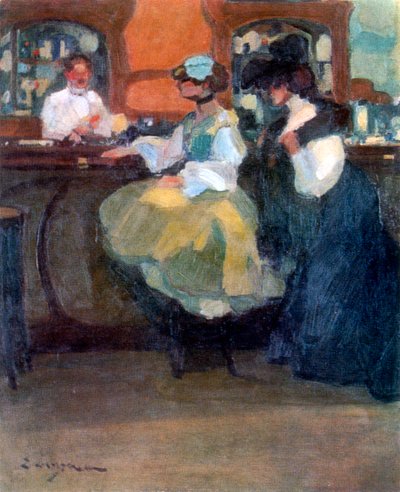 Bar Tabarin, c1905 af Edmond Lempereur