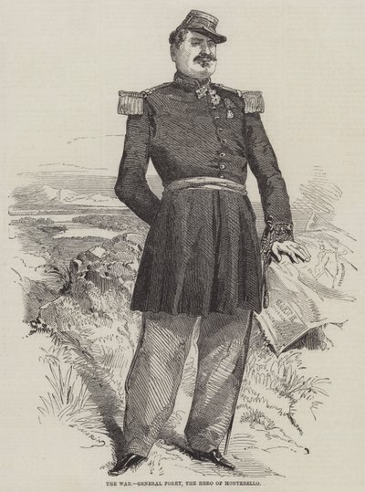 Krigen, General Forey, Montebellos helt af Edmond Morin
