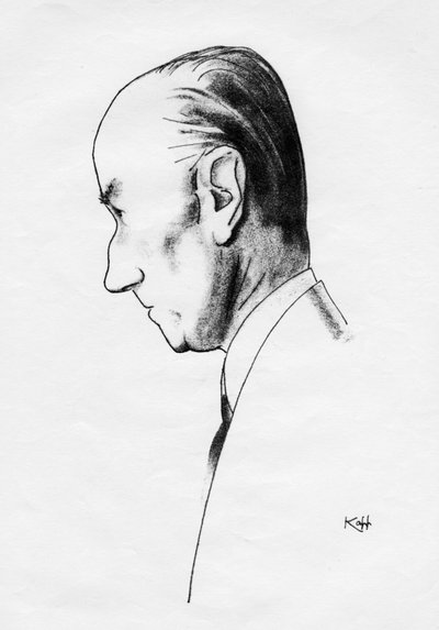Sir Samuel Hoare, britisk statsmand, 1935. af Edmond Xavier Kapp
