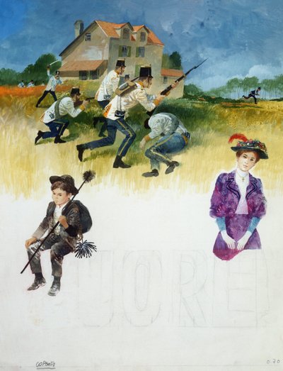 Hjerteomslag, af Edmond De Amicis, tegning af Edmondo de Amicis