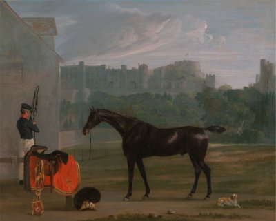 Udenfor vagthuset i Windsor af Edmund Bristow