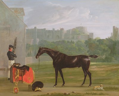Udenfor vagthuset i Windsor af Edmund Bristow