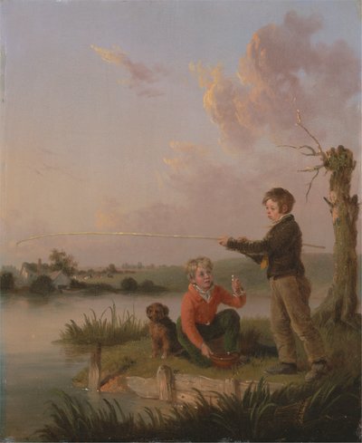 De unge lystfiskere af Edmund Bristow