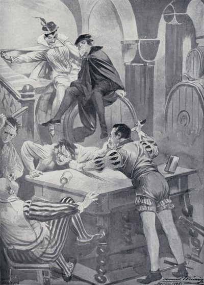 Illustration til Goethes Faust af Edmund Bruning