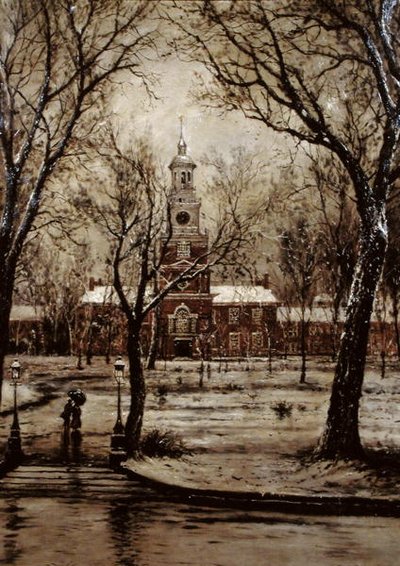 Independence Hall af Edmund Darch Lewis