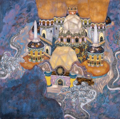 Et serbisk eventyr: Et slot af Edmund Dulac