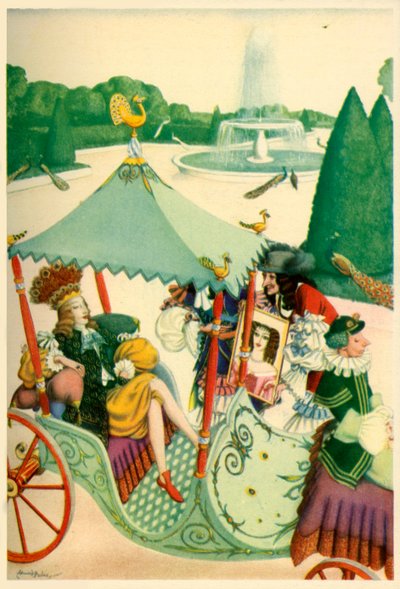 Prinsesse Rosetta, 1928. af Edmund Dulac