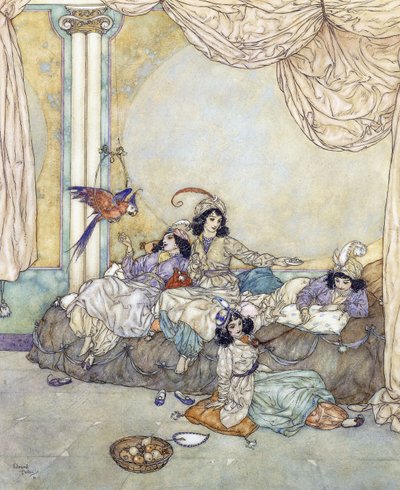 De overtog huset uden at miste tid af Edmund Dulac