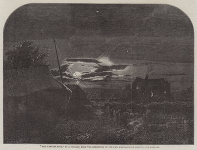 Høstmåne af Edmund George Warren
