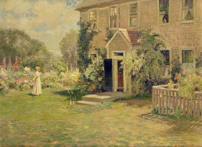 Et New England Cottage af Edmund Henry Garrett