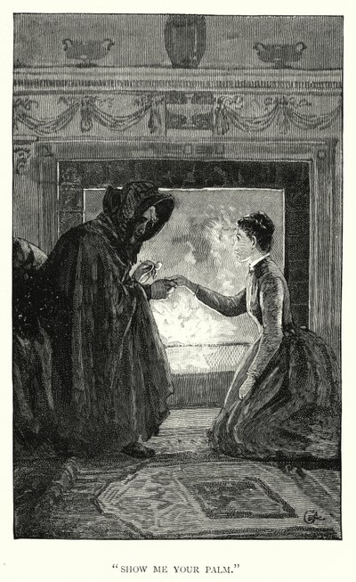 Illustration til Jane Eyre af Charlotte Bronte (gravering) af Edmund Henry Garrett