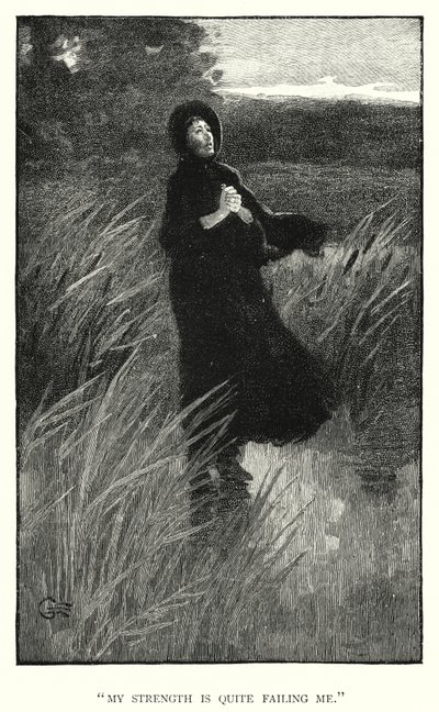 Illustration til Jane Eyre af Charlotte Bronte (gravering) af Edmund Henry Garrett