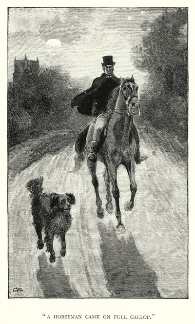 Illustration til Jane Eyre af Charlotte Bronte (gravering) af Edmund Henry Garrett