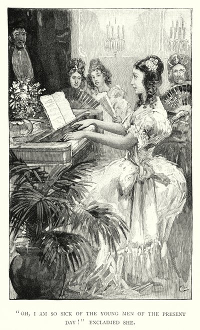 Illustration til Jane Eyre af Charlotte Bronte (gravering) af Edmund Henry Garrett