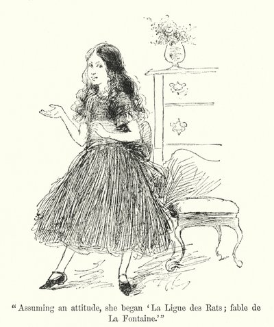 Illustration til Jane Eyre af Charlotte Bronte (litho) af Edmund Henry Garrett