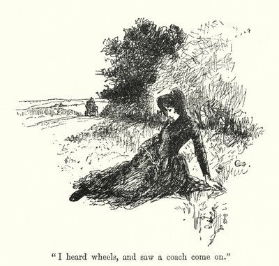 Illustration til Jane Eyre af Charlotte Bronte (litho) af Edmund Henry Garrett