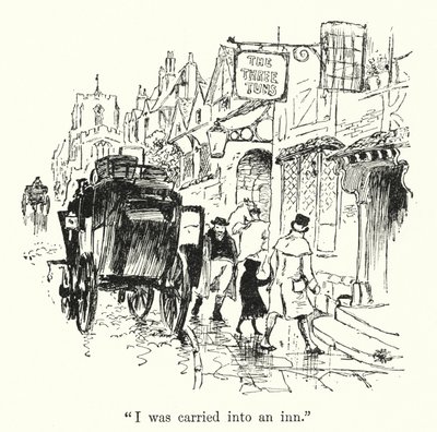 Illustration til Jane Eyre af Charlotte Bronte (litho) af Edmund Henry Garrett