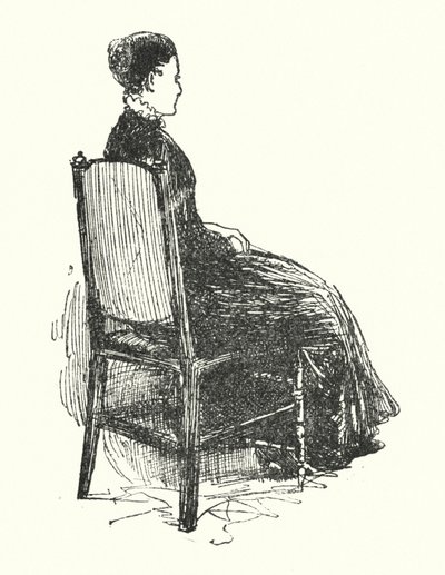 Illustration til Jane Eyre af Charlotte Bronte (litho) af Edmund Henry Garrett
