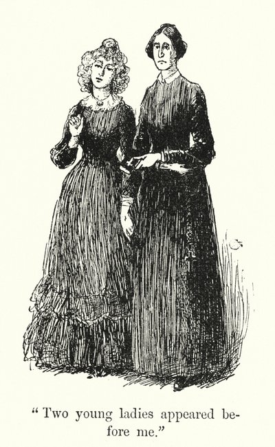 Illustration til Jane Eyre af Charlotte Bronte (litho) af Edmund Henry Garrett