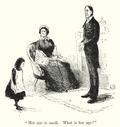Illustration til Jane Eyre af Charlotte Bronte (litho) af Edmund Henry Garrett
