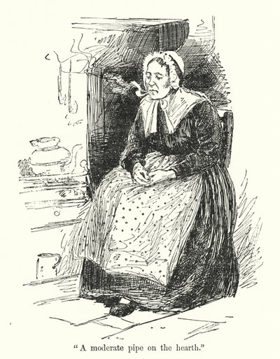 Illustration til Jane Eyre af Charlotte Bronte (litho) af Edmund Henry Garrett