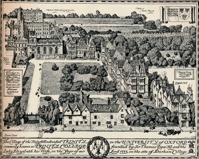 Trinity College, Oxford, 1905 af Edmund Hort New